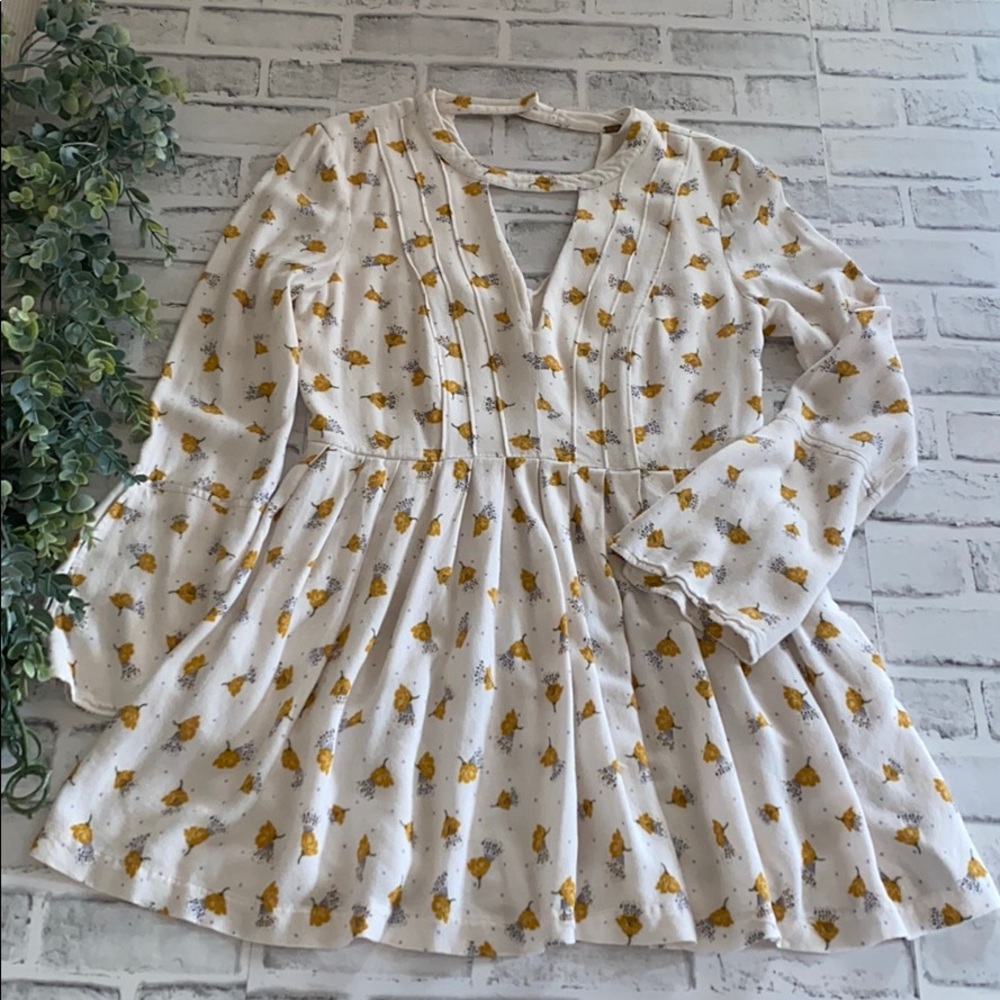 Free People “Tegan” Bogo Floral Dress